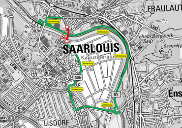  Update B 405 – Stadtumfahrung Saarlouis – Sanierung wird fortgesetzt 