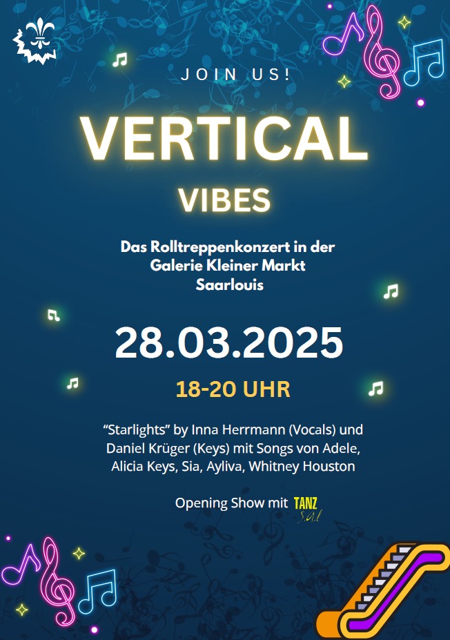 „Vertical Vibes“ bringt Musik in die Galerie am Kleinen Markt 28.03.2025