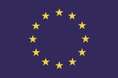 Abbildung der Europaflagge