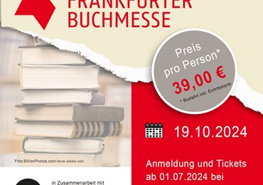 Tagesfahrt zur Frankfurter Buchmesse