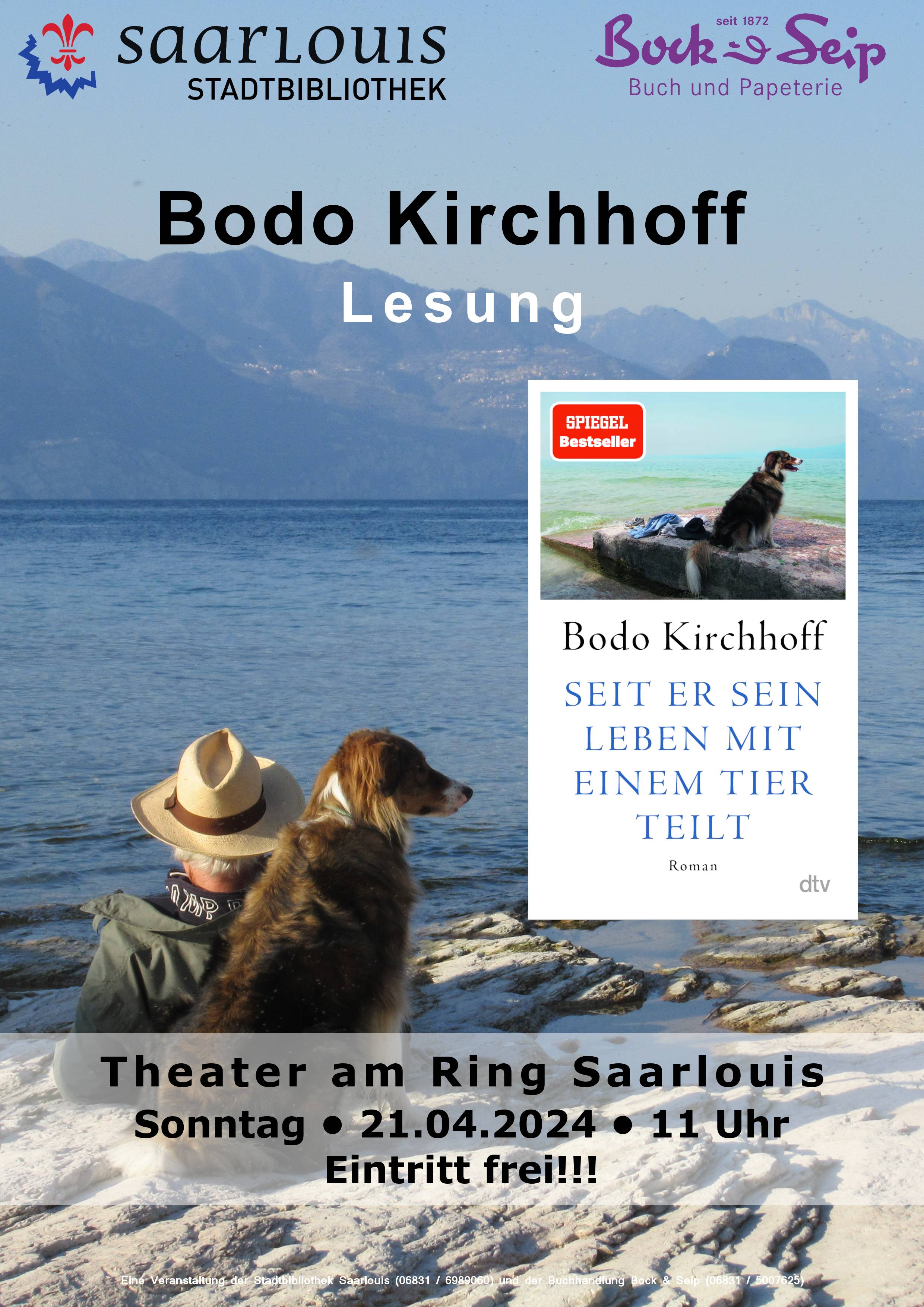 Lesung mit Bodo Kirchhoff 21.04.