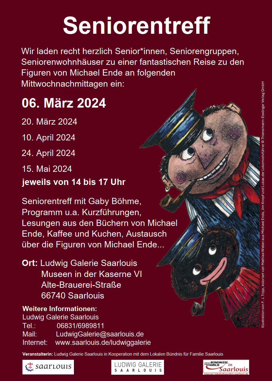 Seniorentreff zur Ausstellung „Michael Ende"  06.03.2024