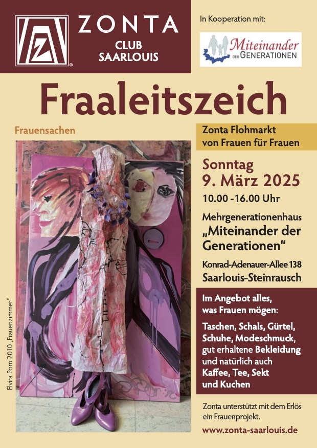 Flohmarkt für Frauen 09.03.2025